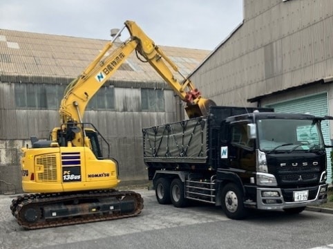 Power shovel shipment